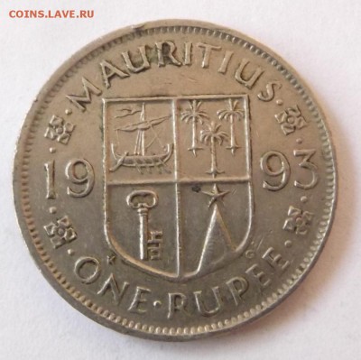 Маврикий 1 рупия 1993г. до 4.02.2015г. 21.00 мск - DSCF2460 (Custom).JPG
