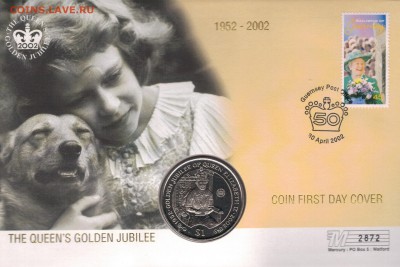 БРИТ.ВИРГ.О-ВА 1$ 2002 ЗОЛ.ЮБИЛЕЙ №1 05.02.15 В 22.00 (А681) - 4-бво1а
