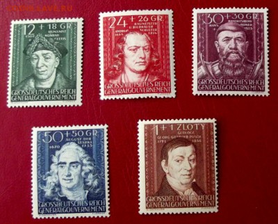 Марка Германия 3й рейх,генерал-губернаторство MNH**серия - DSCF2239.JPG