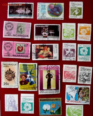 Марки Никарагуа 21 шт. до 7.02.14г. - DSCF2283.JPG