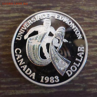 КАНАДА - Доллар УНИВЕРСИАДА шикарный до 8.02, 22.00 - Канада доллар Универсиада