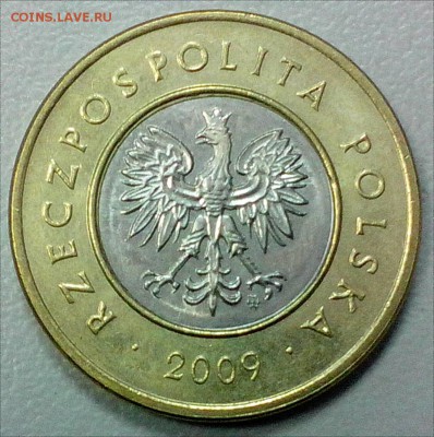БИМ  ПОЛЬША  2 злотых  2009 г.  КМ#283 по Краузе до  08.02 - 2з09 1
