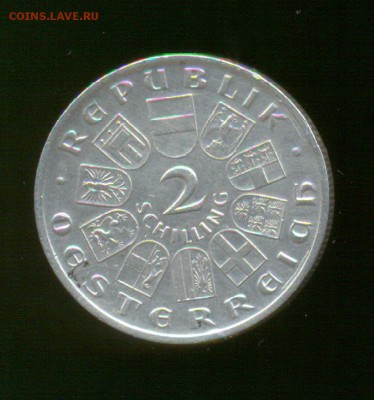 Ag. Австрия 2 шиллинга 1928. Шуберт. до 5.02 22.00 - 4