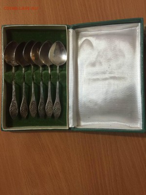 2 набора чайных ложек в родных футлярах оценка - Изменение размера Поворот IMG_2492.JPG