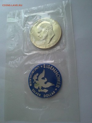 США. 1 Доллар Эйзенхауэра 1971 г.UNC.мд.S. - 01112014693.JPG