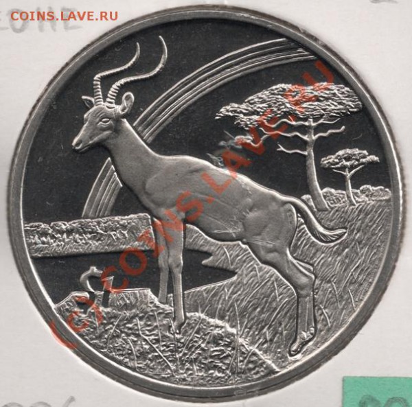 1 $ Сьерра-Леоне "шайбы" 2005-07 (животные и не то - сканирование0067