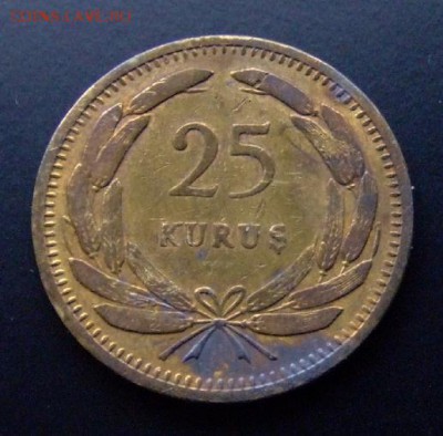 4 - Турция 25 куруш (1949) Р