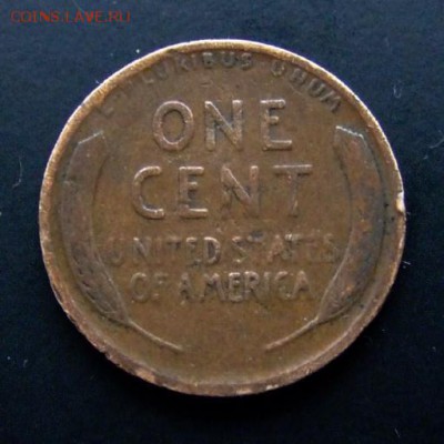 4 - США 1 цент (1914) «Пшеничный цент» Р