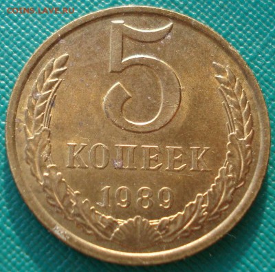 5 копеек 1982 и 1989 аUNC СССР до 22:00 07.02.15 - DSC02422.JPG