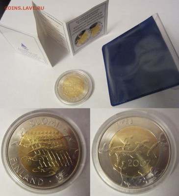 5 евро 2007 Финляндия BU банковская до 10.02 22-00 - 5e2007_bank