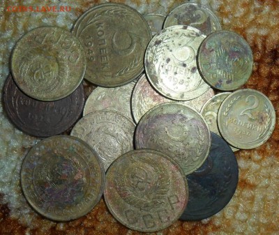 С рубля.17 монет.На опыты.2,3,5 коп 1924-56гг.См.список. - SAM_4983.JPG