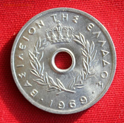 С 1 руб.КОРОЛЕВСТВО ГРЕЦИЯ 10 лепта 1969г. до 11.02.15г.в 22 - IMG_3679.JPG