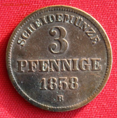 С 1 руб. ОЛЬДЕНБУРГ 3 пфеннига 1858г.  до 11.02.15г.в 22-00 - IMG_3632.JPG