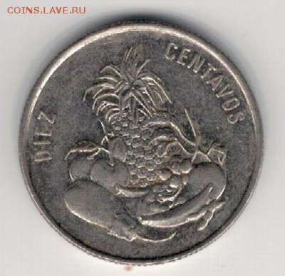 Доминиканская р-ка 10 сентаво 1989 до 09.02 в 22.00 (А677) - 4-д10с89а