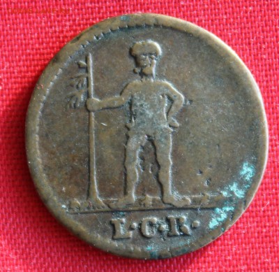 С 1 руб.БРАУНШВЕЙГ  1 пфенниг 1776г.ДИКИЙ ЧЕЛОВЕК  до 11.2 - IMG_3609.JPG