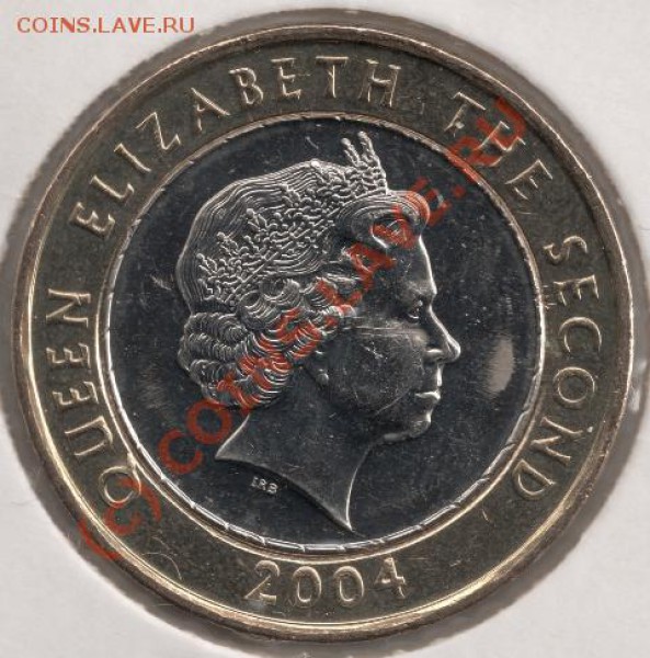 2 фунта 2004 Фолкленды (биметалл) до 22-00 28.05 - сканирование0091