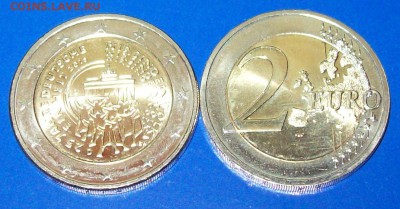 НОВИНКА! 2Є 2015г. "ПАДЕНИЕ БЕРЛИНСКОЙ СТЕНЫ" (unc!).,фикс. - 100_1951.JPG