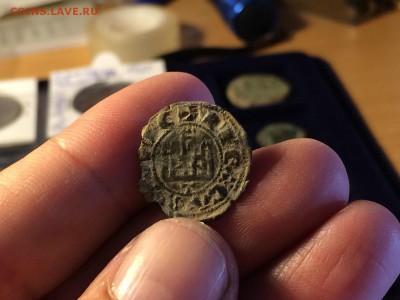 денеро Альфонса X (1252-1284) Лион и Кастилия. - $_57 (16).JPG