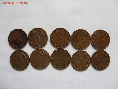 Монеты Германии. Опт. - 1 пф 1937-40 - 2.JPG