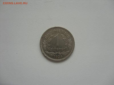 Описание лота: 1 марка 1934 A. Германия. - 1 марка 1934 А - 1.JPG