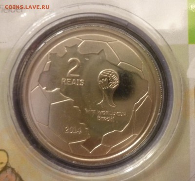 ДК Набор монет Бразилия ЧМ по футболу 2014 Буклет 12.02 22.0 - P1160713.JPG