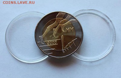 5 евро 2005 года Финляндия ЧМ по лёгкой атлетике до 12.02 - 1
