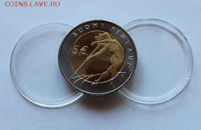 5 евро 2005 года Финляндия ЧМ по лёгкой атлетике до 12.02 - 2