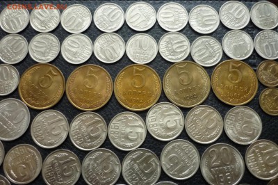 Монеты 1961-1991 г. 800 штук, много в UNC - 82