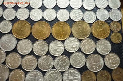 Монеты 1961-1991 г. 800 штук, много в UNC - 81