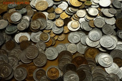 Монеты 1961-1991 г. 800 штук, много в UNC - 91