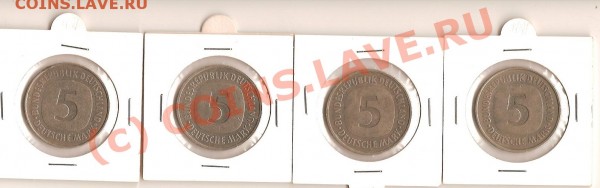 5 Марок 4шт 1977 92 90 78г ГЕРМАНИЯ - сканирование0005
