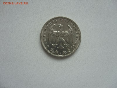1 марка 1935 A. Германия. - 1 марка 1935 А - 2.JPG