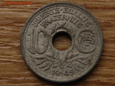 Франция 10 сантимов 1945 цинк до 11.02.15 в 21.00 М - IMG_0572