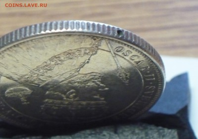 2 кроны 1897г Швеция,отверстия на гурте! - P1140694_cr