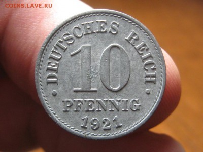10 пф. Германия 2 шт.1918 и 1921 г..до 13.02.15.  .22- 00 - IMG_6161.JPG