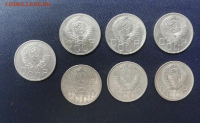20 коп 51,52,53,54,55,56,57 не плохие до 15.02 - 206
