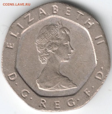 20 пенсов 1982 г. Великобритания до 15.02.15 г. в 22.00 - Scan-150201-0009