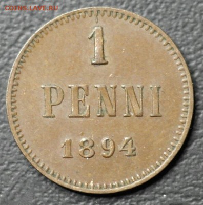 1 пенни 1883, 1894 - А33
