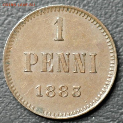1 пенни 1883, 1894 - А31