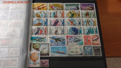 Марки мира (Самолеты), чистые и гашеные - DSC03453.JPG
