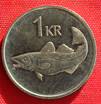 С 1 руб. ИСЛАНДИЯ 1 крона 1981г.ТРЕСКА до 16.02.15г. в 22-00 - IMG_3884.JPG