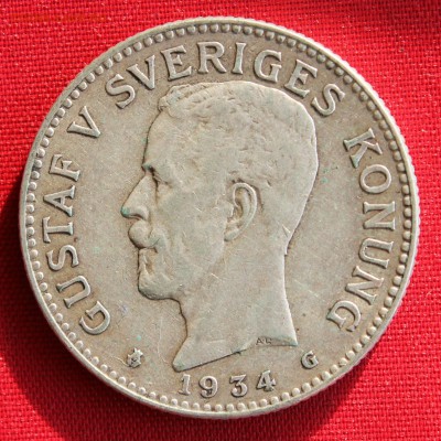 С 1 руб.ШВЕЦИЯ 2 кроны 1934г.ГУСТАВ-V до 16.02.15г.в 22-00 - IMG_3727.JPG