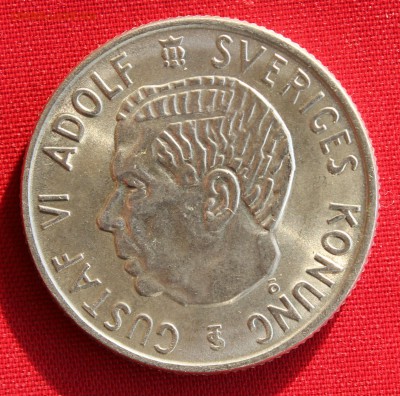 С 1 руб.ШВЕЦИЯ 2 кроны 1953г.ГУСТАВ-VI АДОЛЬФ до 16.02.15г. - IMG_3714 (2)