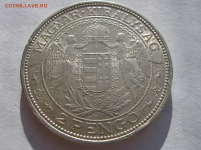 ВЕНГРИЯ 2 пенго 1936. МАДОННА.Серебро.НЕЧАСТЫЙ год.15.02. - 046.JPG