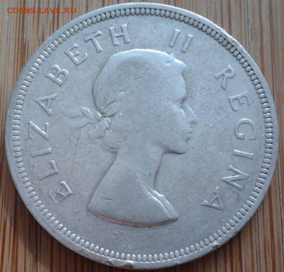 ЮАР 2 ½ шиллинга 1956, до 17.02.15 в 22:00 МСК - 1755