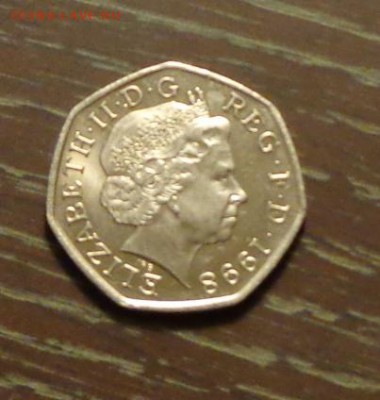 АНГЛИЯ - 25 лет на Европейском рынке до 17.02, 22.00 - англия 50 пенсов салют -1