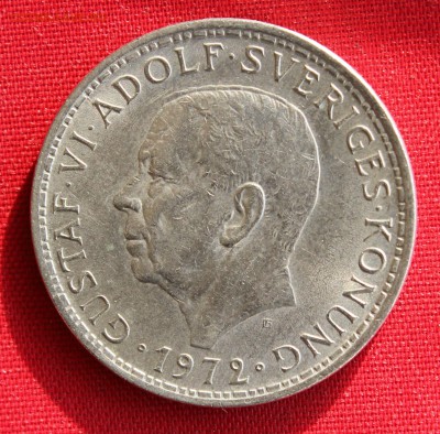 С 1 руб.ШВЕЦИЯ 5 крон 1972г.ГУСТАВ-VI АДОЛЬФ до 17.02.15г. - IMG_3729.JPG