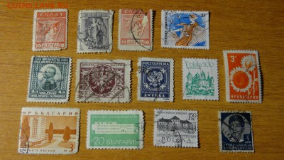 Марки Европы (Болгария, Польша и др.), гаш., 13 шт. - DSC04325.JPG