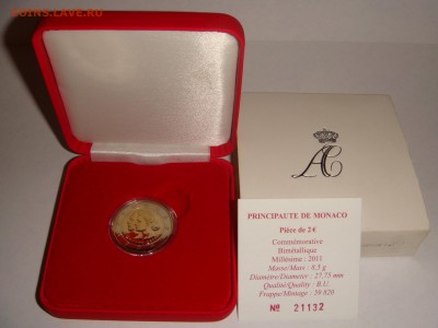2 ЕВРО Монако-2011"СВАДЬБА", BUNC в коробке. ФИКС!! - 02.JPG