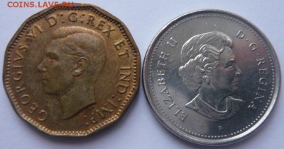 С 1 руб. Канада 1 с.V 1943 броза+V 2005 до15.02.2015 22.00м - P1120500.JPG